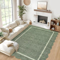 GarveeHome Scalloped Large Area Rug 10x13 Rug by GarveeHome