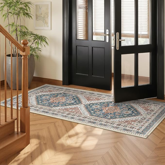 Runner Rug 2x6, Non Slip Washable Rugs - Image 3