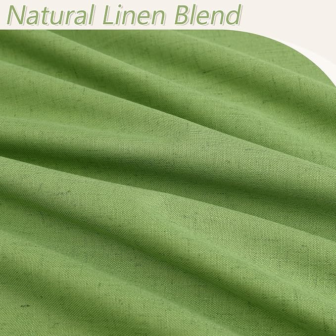 100% Blackout Curtains 90 Inch Length 2 Panels Set - Image 3
