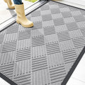 OLANLY Front Door Mat Outside Entrance 47x32, Waterproof Heavy-Duty Doormat | by OLANLY