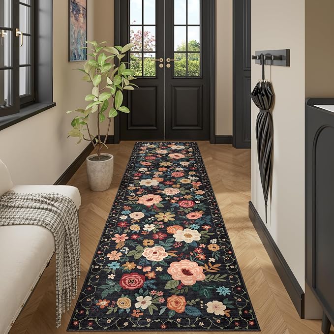 DUKINO 3x8 Kitchen Runner Rug, Washable Rug - Image 8