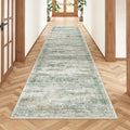 2x8 Runner Rug Non Slip, Washable Hallway Runner Rug, Nursery Room, Soft Runner by Restydon