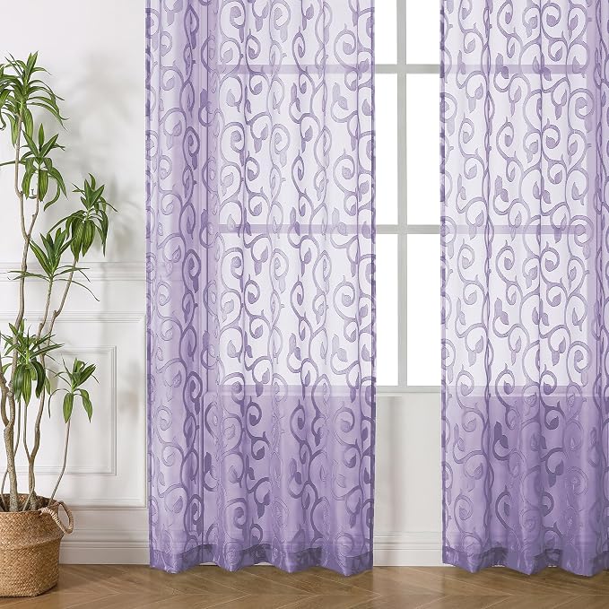 Furman Sheer Curtains 72 inches Long - Image 6
