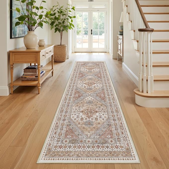 2x7 Runner Rug, Non Slip Washable Rugs - Image 5