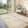 4x6 Area Rug for Entryway, Washable Kitchen Rug, Living Room, Dining Room by Restydon