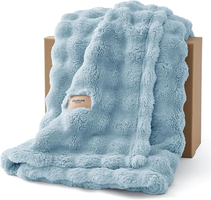 Bedsure 3D Fleece Bubble Blanket by Unknown