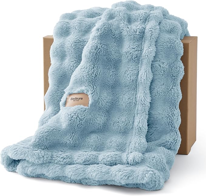 Bedsure 3D Fleece Bubble Blanket by Unknown