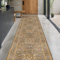 3x12 Extra Long Runner Rugs for Hallways, Vintage Washable Kitchen Floor Mats by HazoHaus