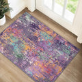 RELEANY Washable 2'x3' Abstract Area Rug by RELEANY