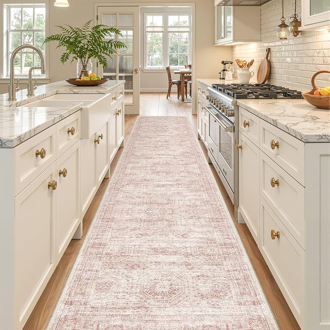 2x10 Runner Rug Non Slip, Washable Hallway Runner Rug, Laundry Room, Soft - Image 5