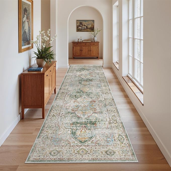 Madane Kitchen Runner 2'6''x8' Soft Rug Runners - Image 6
