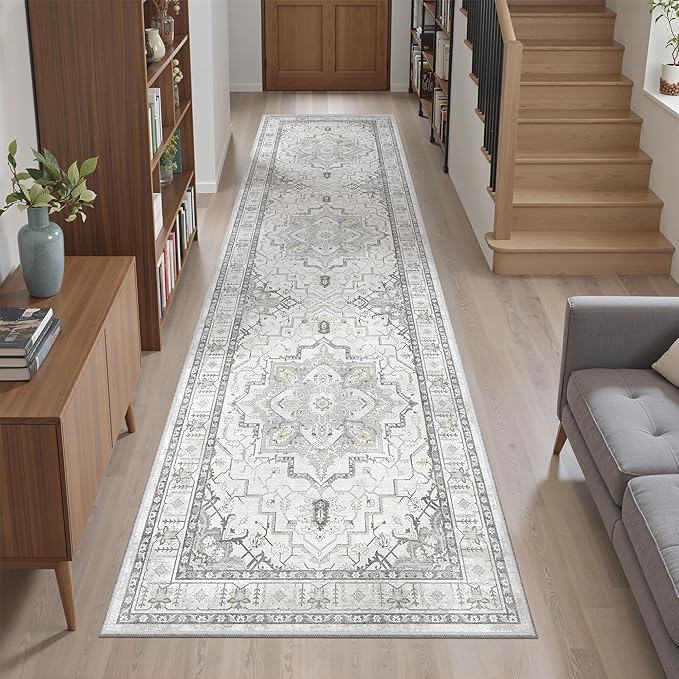 Madane Hallway Runner Rug 2x8 Washable Kitchen Rugs Non-Slip, Soft Ultra-Thin - Image 2