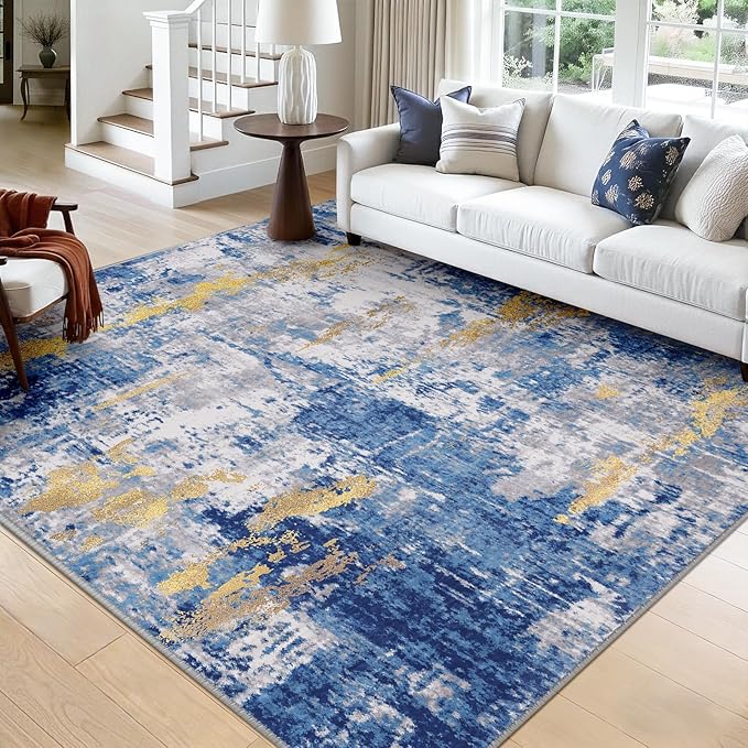 RELEANY Washable Square 9'x9' Area Rug by RELEANY