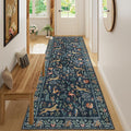 DUKINO 3x8 Runner Rug, Animal Washable Runner Rug by DUKINO