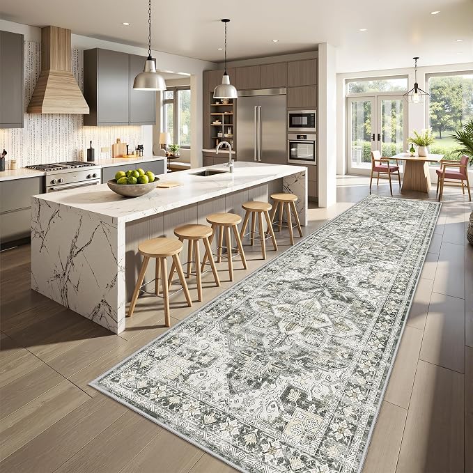 Kitchen Runner Rug Non Slip Washable Rugs 2.5x10, Carpet Runner - Image 4