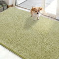 OLANLY Dog Door Mat for Muddy Paws 50x30, Super Absorbent Chenille Mud Mat | by OLANLY