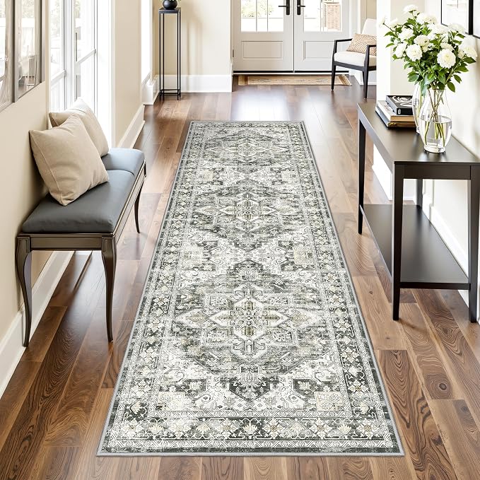 Kitchen Runner Rug Non Slip Washable Rugs 2.5x8, Carpet Runner - Image 3