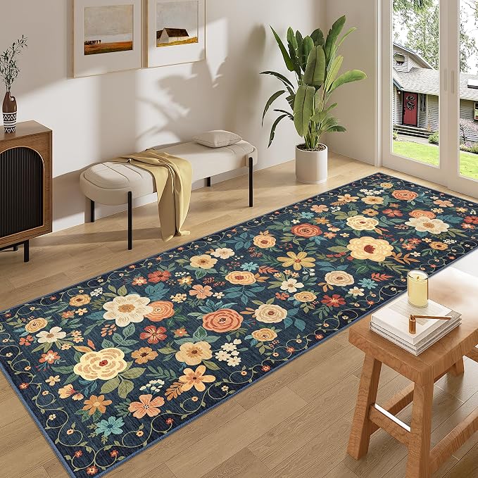 DUKINO 3x8 Kitchen Runner Rug, Washable Rug - Image 3