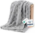 Bedsure GentleSoft Silver Grey Throw Blanket by Unknown