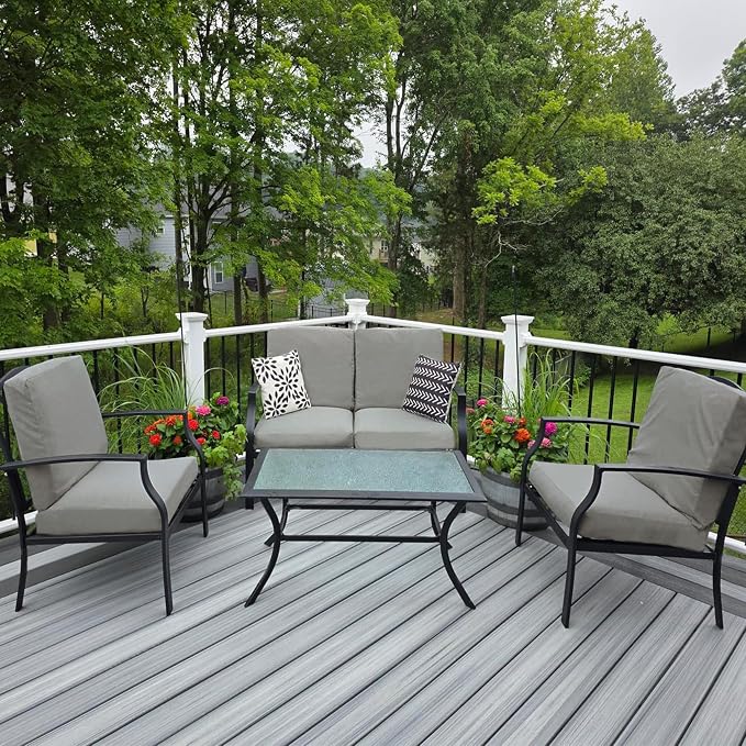 Sqodok Outdoor Cushion Covers 19x19 inch, Wicker Chair - Image 9