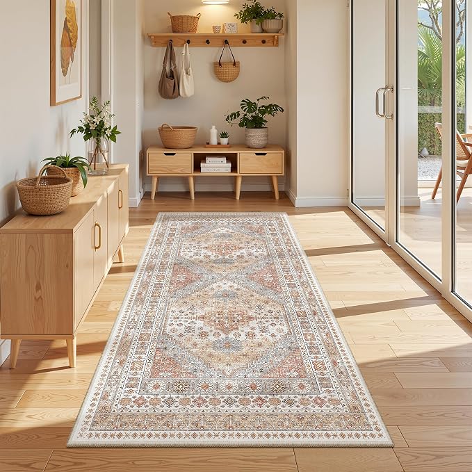 3x6 Runner Rug Non Slip, Washable Hallway Runner Rug, Nursery Room, Soft Runner - Image 4