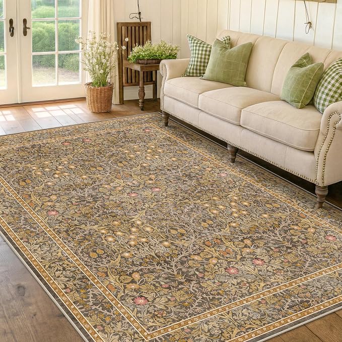 Washable Living Room Rug 6x9 - Image 3