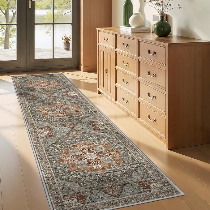 Kitchen Runner Rug Non Slip Washable Rugs 2.5x8, Carpet Runner - Image 5