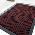 OLANLY Front Door Mat Outside Entrance 33x21, Waterproof Heavy-Duty Doormat | by OLANLY