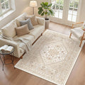 4x6 Area Rug for Entryway, Washable Kitchen Rug, Living Room, Dining Room by Zesthome