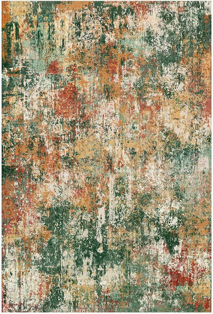 RELEANY Washable Runner 2'x8' Abstract Area Rug - Image 10