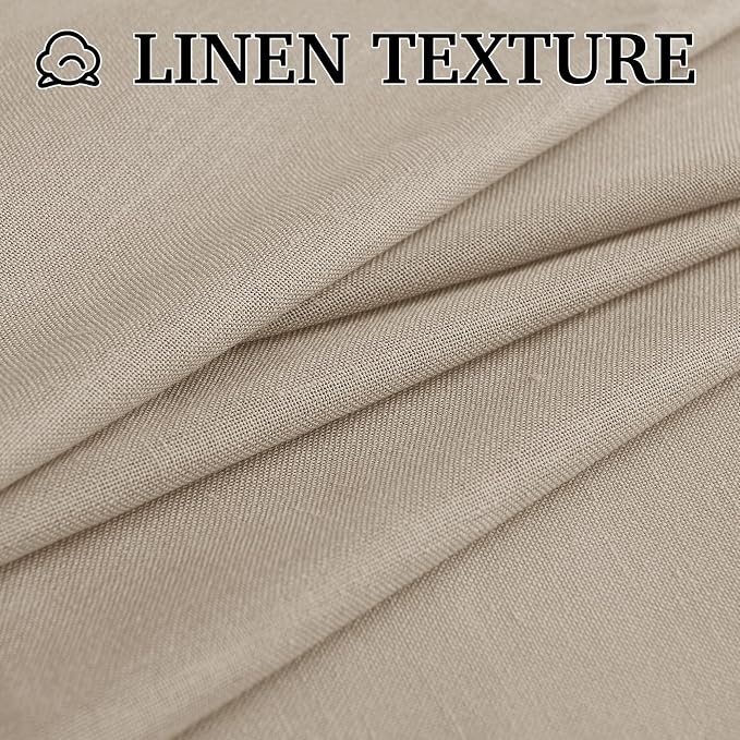 RYB HOME Sheer Curtains 108 inches, Extra Long Floor to Ceiling Curtains | - Image 5