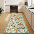DUKINO 2.6x8 Runner Rug, Washable Runner Rug by DUKINO