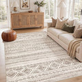 cotiled Boho 5x7 Area Rugs for Living Room: Soft Moroccan Washable Rug | Solve by COTILED