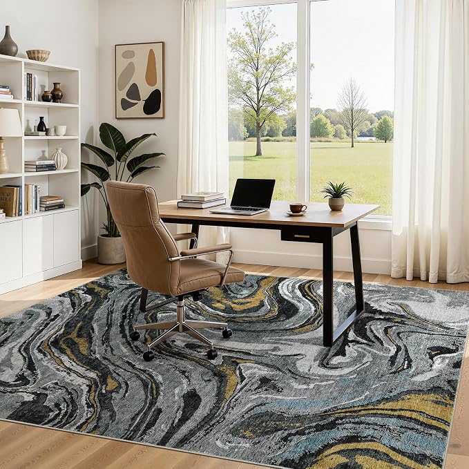 DMOYEST 5x7 Area Rug for Living Room - Image 7