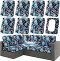 Waterproof Outdoor Cushion Covers, Stretch Patio Slipcovers | UV Resistant by hyha