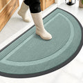 OLANLY Half Circle Front Door Mat Outside 47x23 All-Season Rubber Doormat | by OLANLY