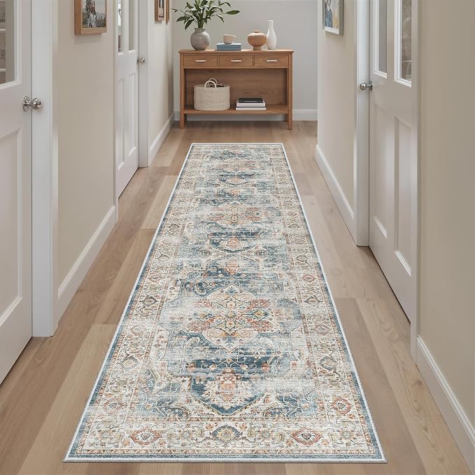 Madane Hallway Runner Rug 2x8 Washable Kitchen Rugs Non-Slip, Soft Ultra-Thin - Image 2