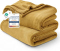Bedsure GentleSoft Gold Fleece Throw Blanket by Unknown
