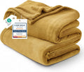 Bedsure GentleSoft Fleece Blanket Twin Size Yellow by Unknown