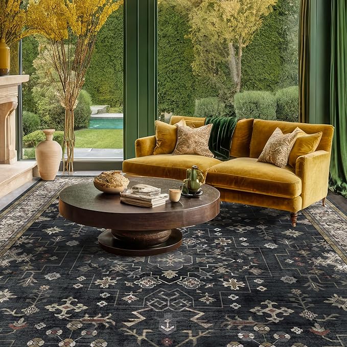 Boho Dining Room Rugs for Under Table - Image 6