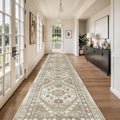 Washable Runner Rug 2.5x14, Long Kitchen Rugs Non-Slip, Soft Hallway Runner by Restydon