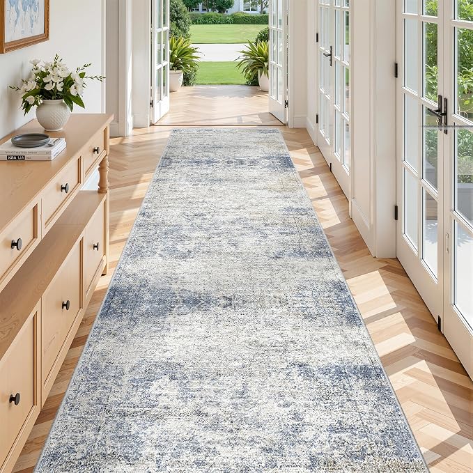 3x10 Runner Rug Non Slip, Washable Hallway Runner Rug, Laundry Room, Soft - Image 3