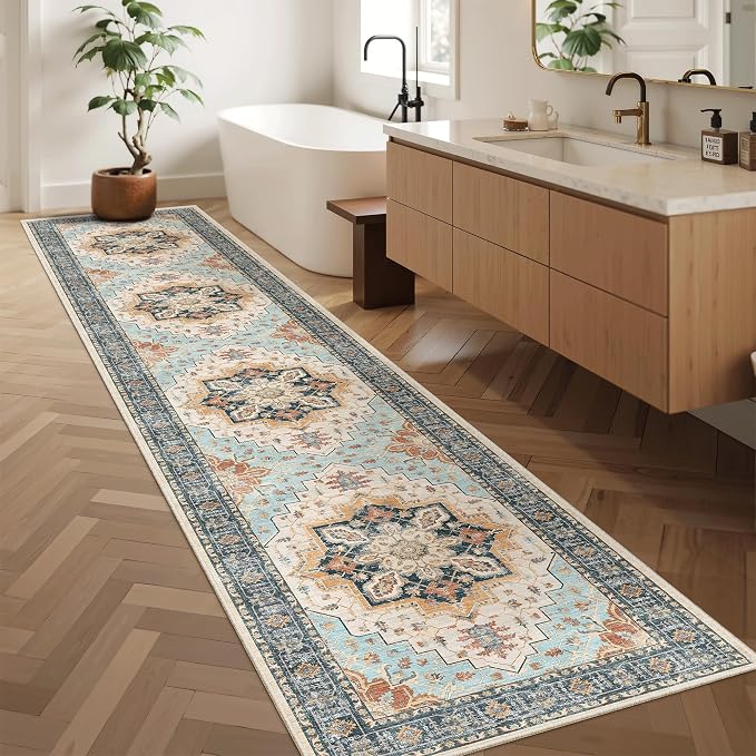 Madane Washable Runner Rugs 2x10 Long - Image 3