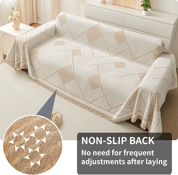 HAOMAIJIA Non Slip Couch Cover Sofa Covers - Image 2