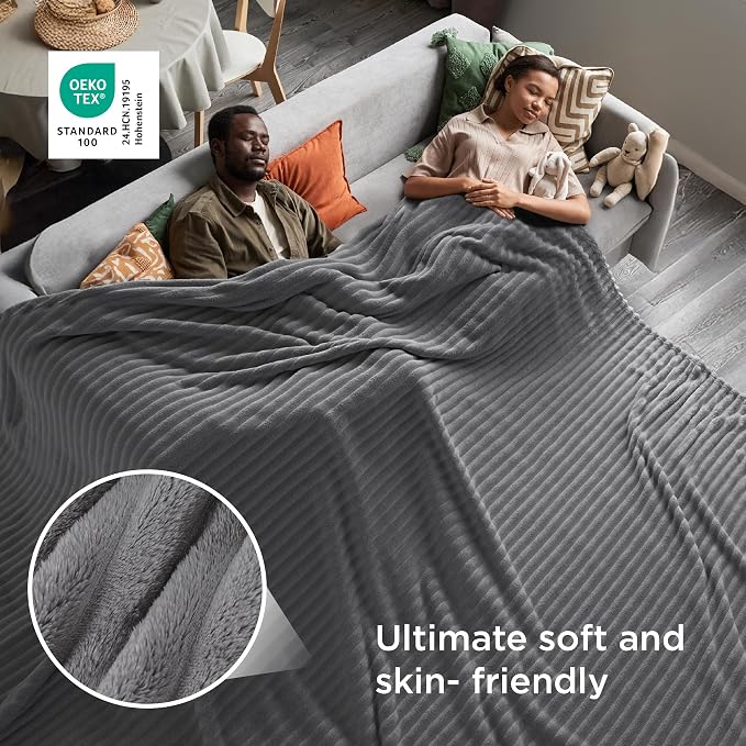 Bedsure Soft Large Fleece Blanket - Image 5
