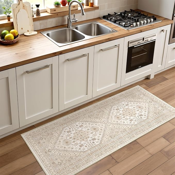 2x5 Rug Runner Non-Slip Washable Rugs - Image 3