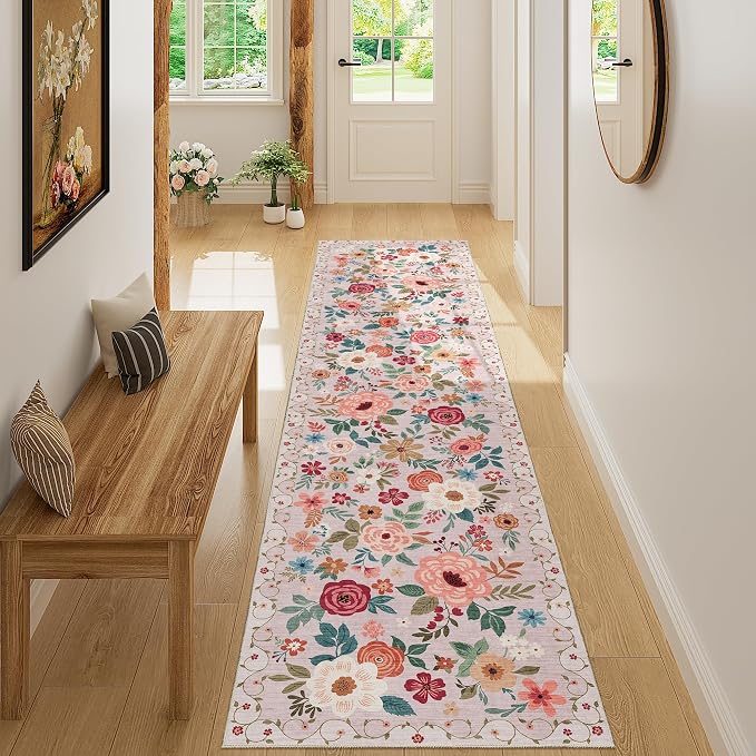 DUKINO 2x8 Runner Rug, Washable Runner Rug - Image 4