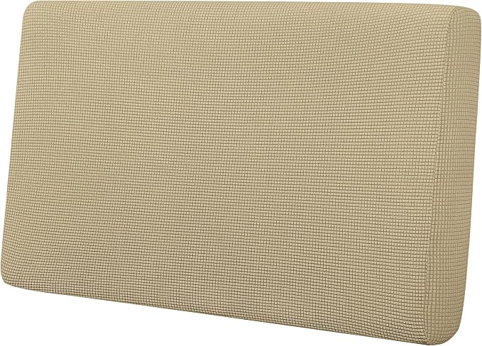 Easy-Going Stretch 1 Piece Loveseat Couch Cushion Cover by Easy-Going