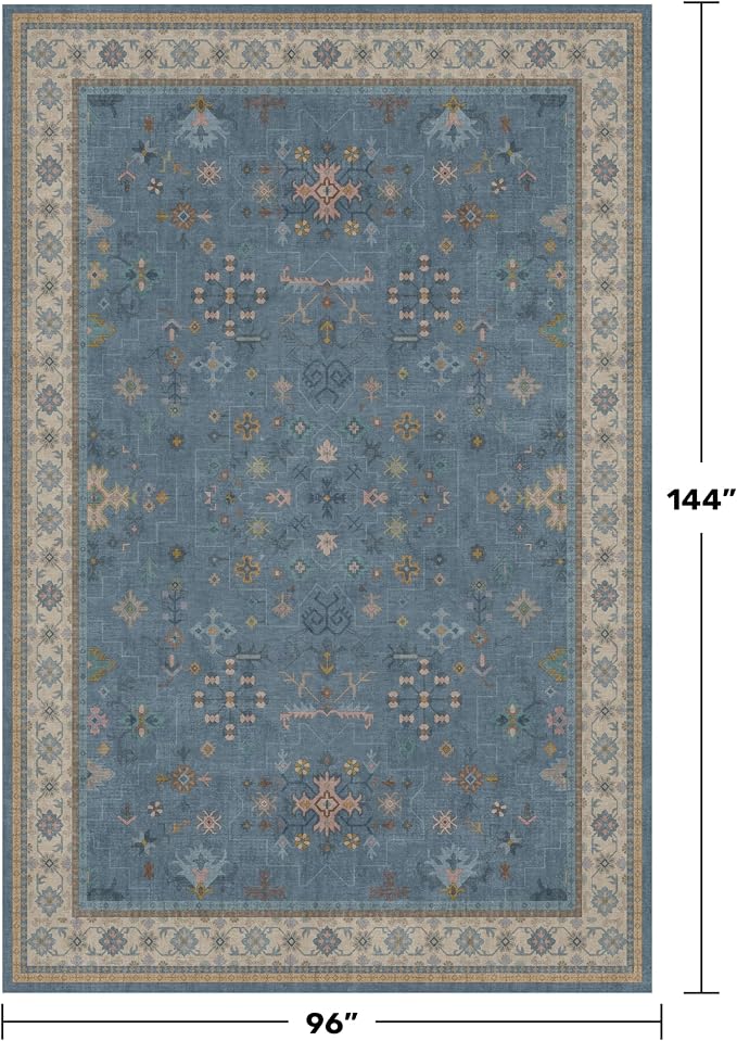 Boho 8x12 Large Area Rugs for Living Room - Image 2