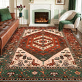 SERISSA 8x10 Washable Non Slip Boho Area Rug by SERISSAHomeDecorCollection